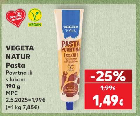 VEGETA NATUR PASTA