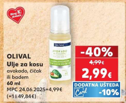 OLIVAL Ulje za kosu
