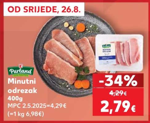 Minutni odrezak 400g