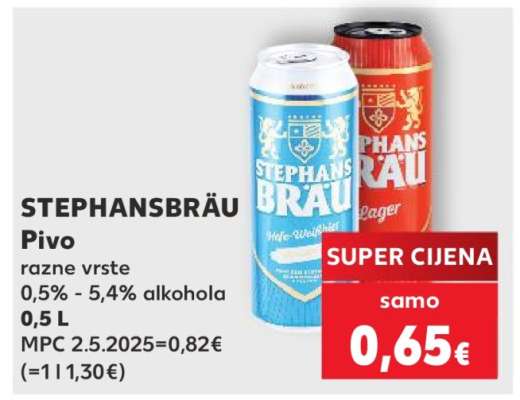 Stephansbräu Pivo
