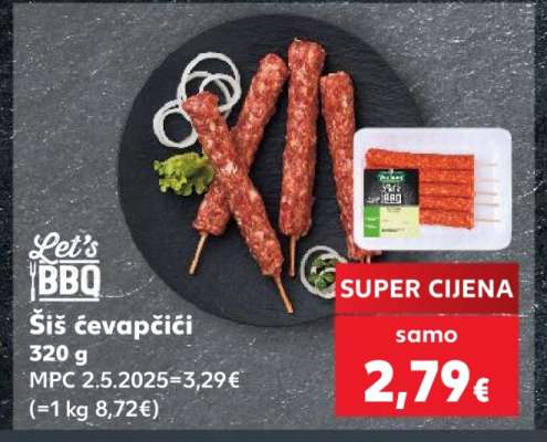 Šiš ćevapčići,