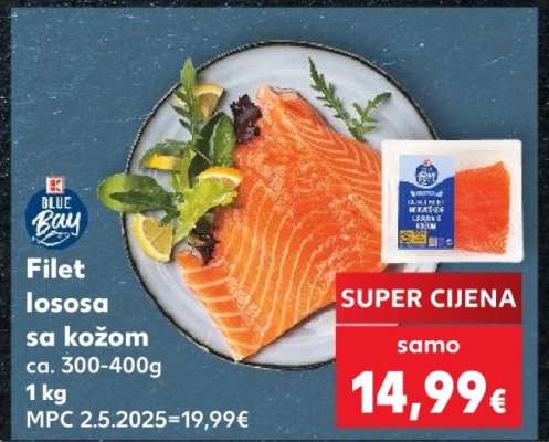Filet lososa sa kožom