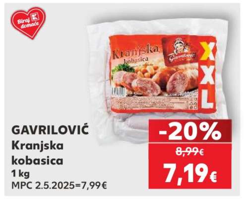 GAVRILOVIĆ Krajska kobasica
