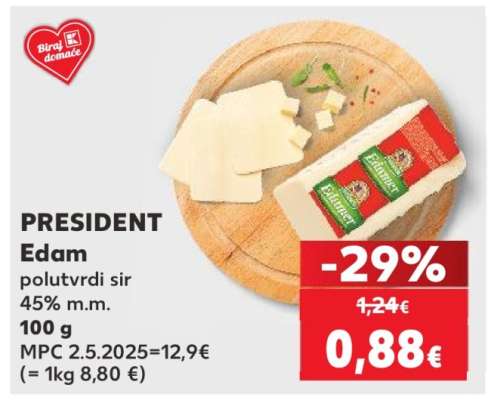 PRESIDENT Edam