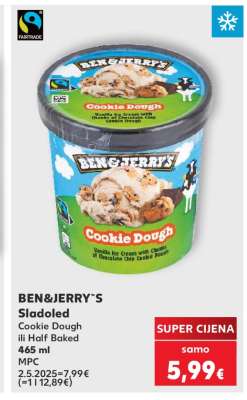BEN&JERRY`S Sladoled