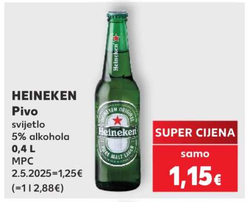 HEINEKEN PIVO