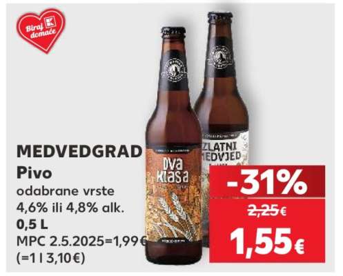 MEDVEDGRAD Pivo