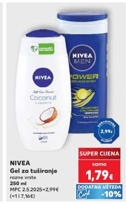 NIVEA Gel za tuširanje