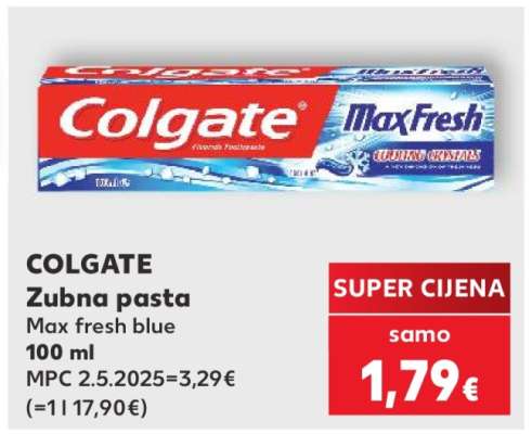 COLGATE Zubna pasta Max fresh blue 100 ml