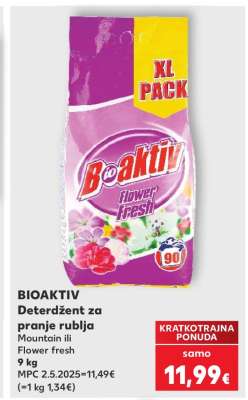 BIOAKTIV Deterdžent za pranje rublja