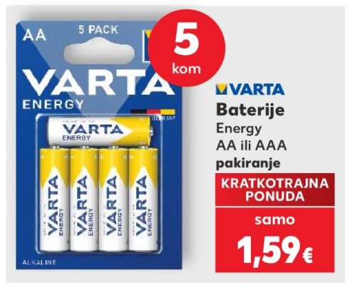 VARTA Baterije