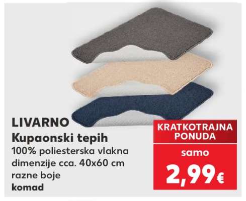 LIVARNO Kupaonski tepih