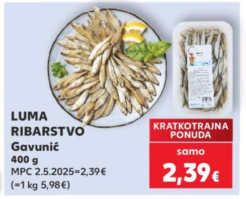 LUMA RIBARSTVO Gavunić 400 g