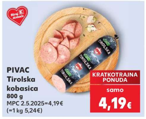 PIVAC Tirolska kobasica