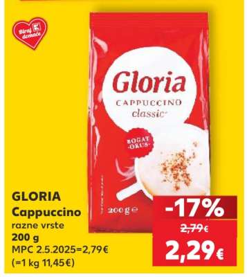 GLORIA Cappuccino