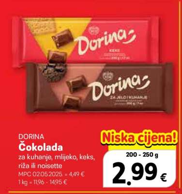 DORINA Čokolada