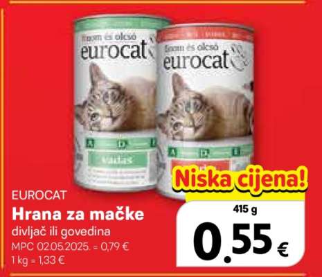 EUROCAT Hrana za mačke
