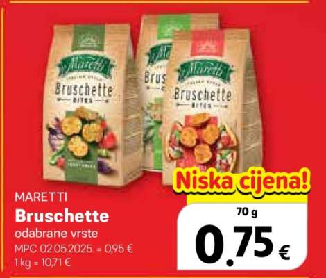 MARETTI Bruschette odabrane vrste