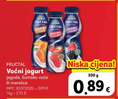 Voćni jogurt