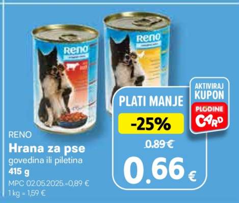 RENO Hrana za pse