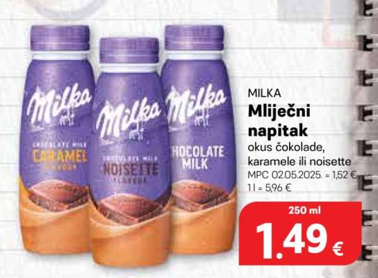 MILKA Mliječni napitak