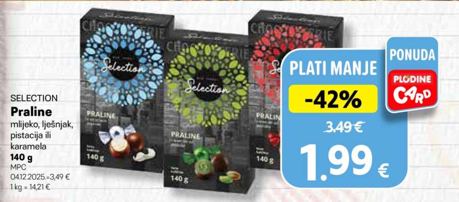 SELECTION Praline