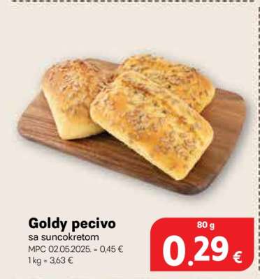 Goldy pecivo