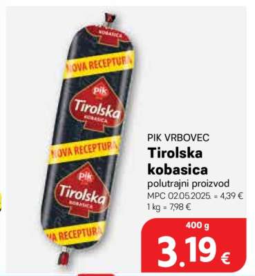 TIROLSKA KOBASICA