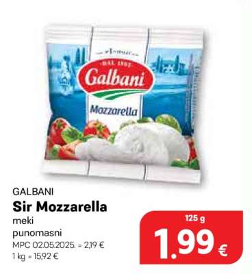 GALBANI SIR MOZZARELLA