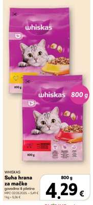 WHISKAS SUHA HRANA ZA MAČKE