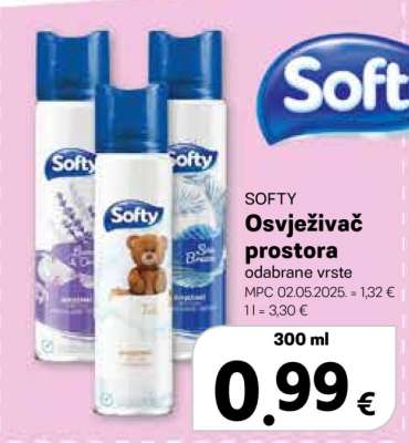 SOFTY Osvježivač prostora