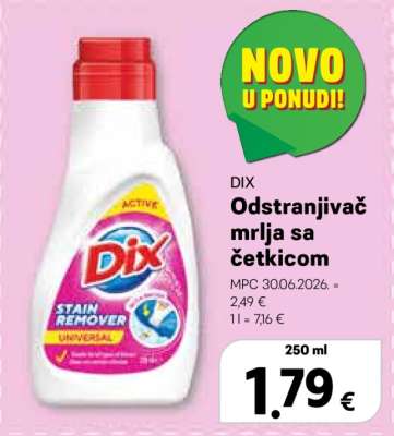 DIX Odstranjivač mrlja sa četkicom