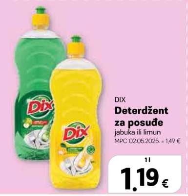 DIX Deterdžent za posuđe