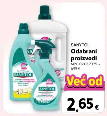 SANYTOL Odabrani proizvodi