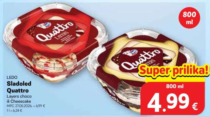 Sladoled Quattro