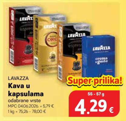 LAVAZZA Kava u kapsulama