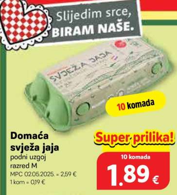 Domaća svježa jaja