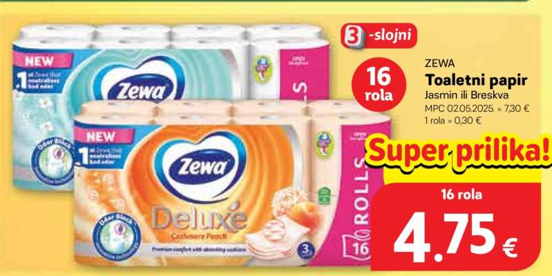 ZEWA Toaletni papir