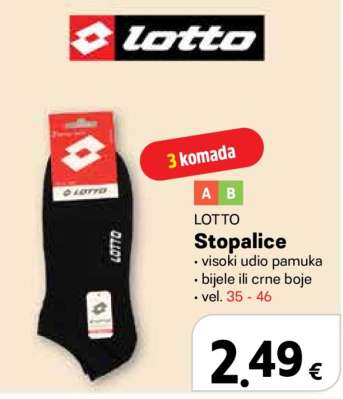 Lotto Stopalice