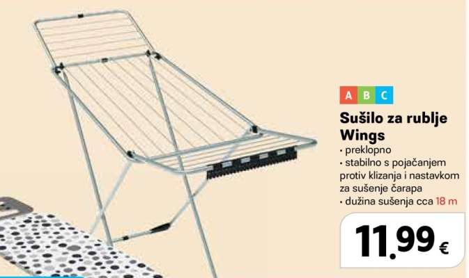 Sušilo za rublje Wings