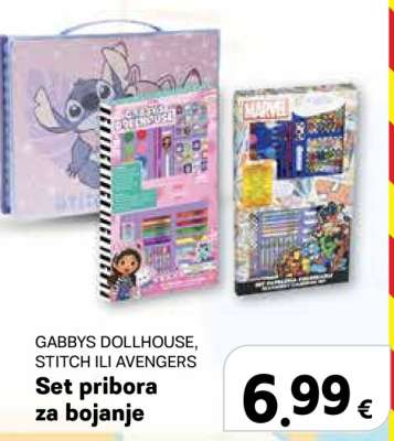Set pribora za bojanje