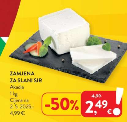 ZAMJENA ZA SLANI SIR