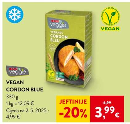 Vegan Cordon Blue