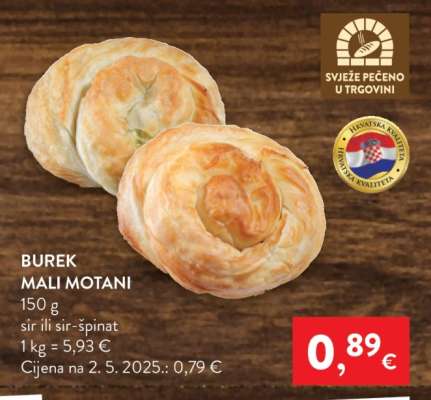 Burek mali motani