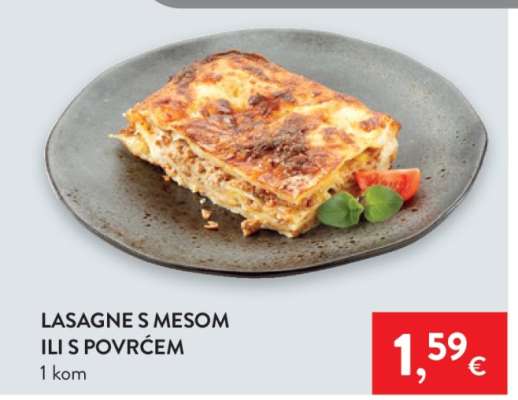 Lasagne s mesom ili s povrćem