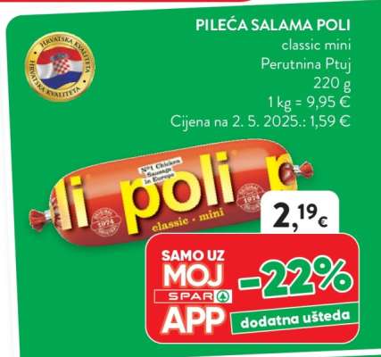 Pileća salama Poli