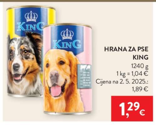 Hrana za pse King