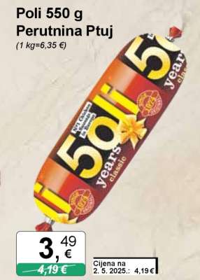 Poli 550 g Perutnina Ptuj