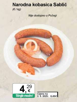 Narodna kobasica Sablić