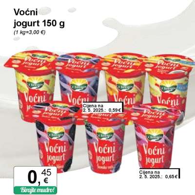 Voćni jogurt 150 g